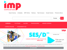 'impconcursos.com.br' screenshot