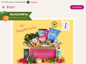 'imperfectfoods.com' screenshot