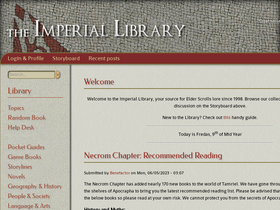 'imperial-library.info' screenshot
