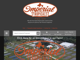 'imperialtropicals.com' screenshot