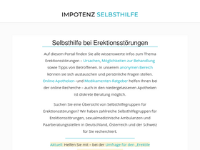 'impotenz-selbsthilfe.org' screenshot