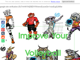 'improveyourvolley.com' screenshot