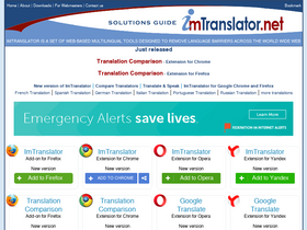 'imtranslator.net' screenshot