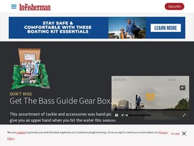 'in-fisherman.com' screenshot