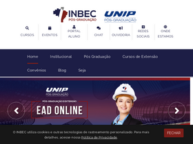 'inbec.com.br' screenshot