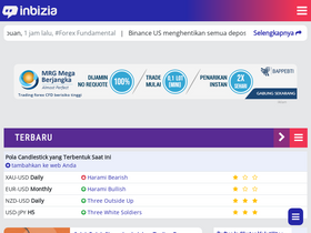 'inbizia.com' screenshot