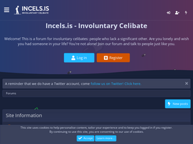 'incels.is' screenshot