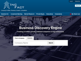 'incfact.com' screenshot