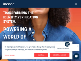 'incode.com' screenshot