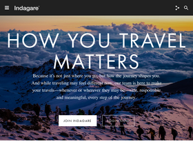 'indagare.com' screenshot