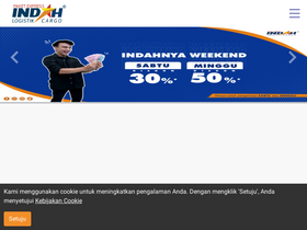 'indahonline.com' screenshot