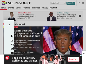 'independent.co.uk' screenshot