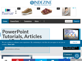 'indezine.com' screenshot