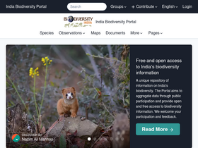 'indiabiodiversity.org' screenshot