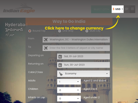 'indianeagle.com' screenshot