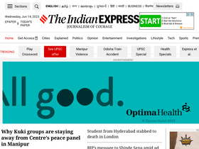 'indianexpress.com' screenshot