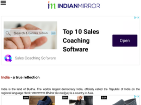 'indianmirror.com' screenshot