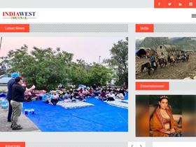 'indiawest.com' screenshot