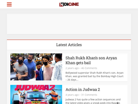 'indicine.com' screenshot