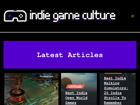 'indiegameculture.com' screenshot