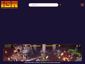'indiegamereviewer.com' screenshot