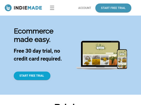 'indiemade.com' screenshot