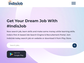 'indisjob.com' screenshot