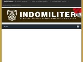 'indomiliter.com' screenshot