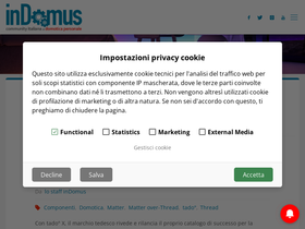 'indomus.it' screenshot