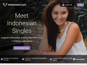 'indonesiancupid.com' screenshot