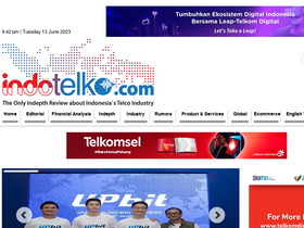 'indotelko.com' screenshot