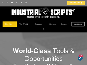 'industrialscripts.com' screenshot