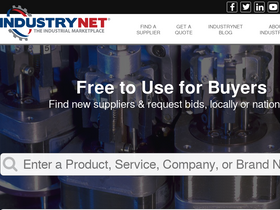 'industrynet.com' screenshot