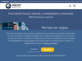 'ineaf.es' screenshot