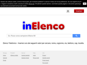 'inelenco.com' screenshot