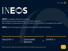 'ineos.com' screenshot