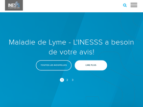 'inesss.qc.ca' screenshot