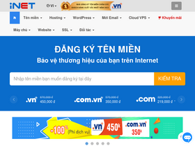 'inet.vn' screenshot