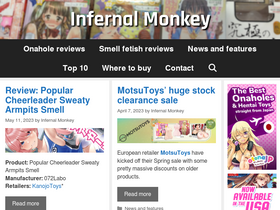 'infernalmonkey.com' screenshot