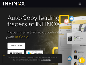 'infinox.com' screenshot
