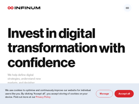 'infinum.com' screenshot