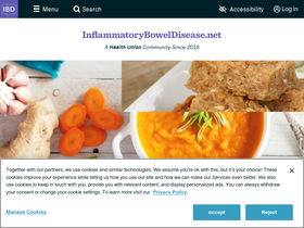 'inflammatoryboweldisease.net' screenshot