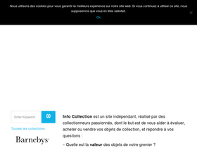 'info-collection.fr' screenshot