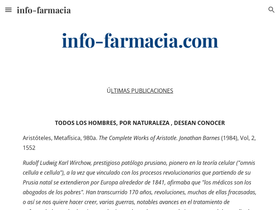 'info-farmacia.com' screenshot