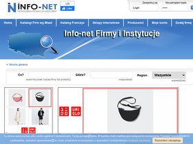 'info-net.com.pl' screenshot