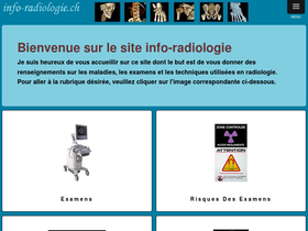 'info-radiologie.ch' screenshot