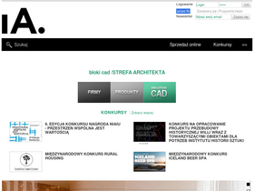 'infoarchitekta.pl' screenshot