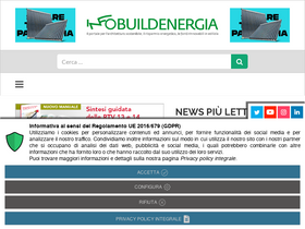 'infobuildenergia.it' screenshot