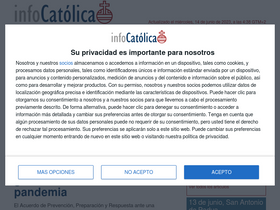'infocatolica.com' screenshot