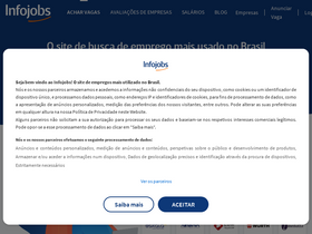 'infojobs.com.br' screenshot